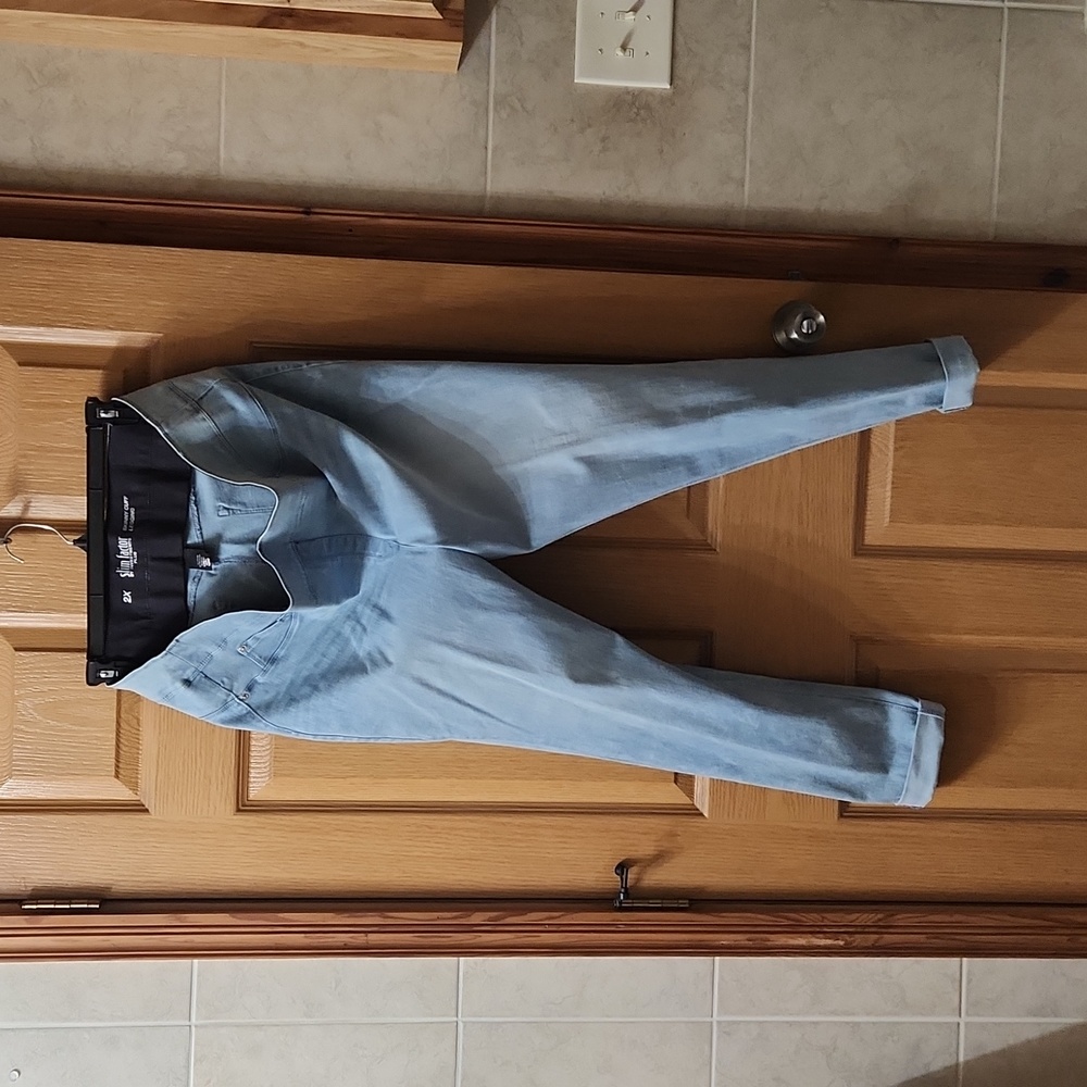 Slim Factor by Investments Plus 2x skinny cuff leggings